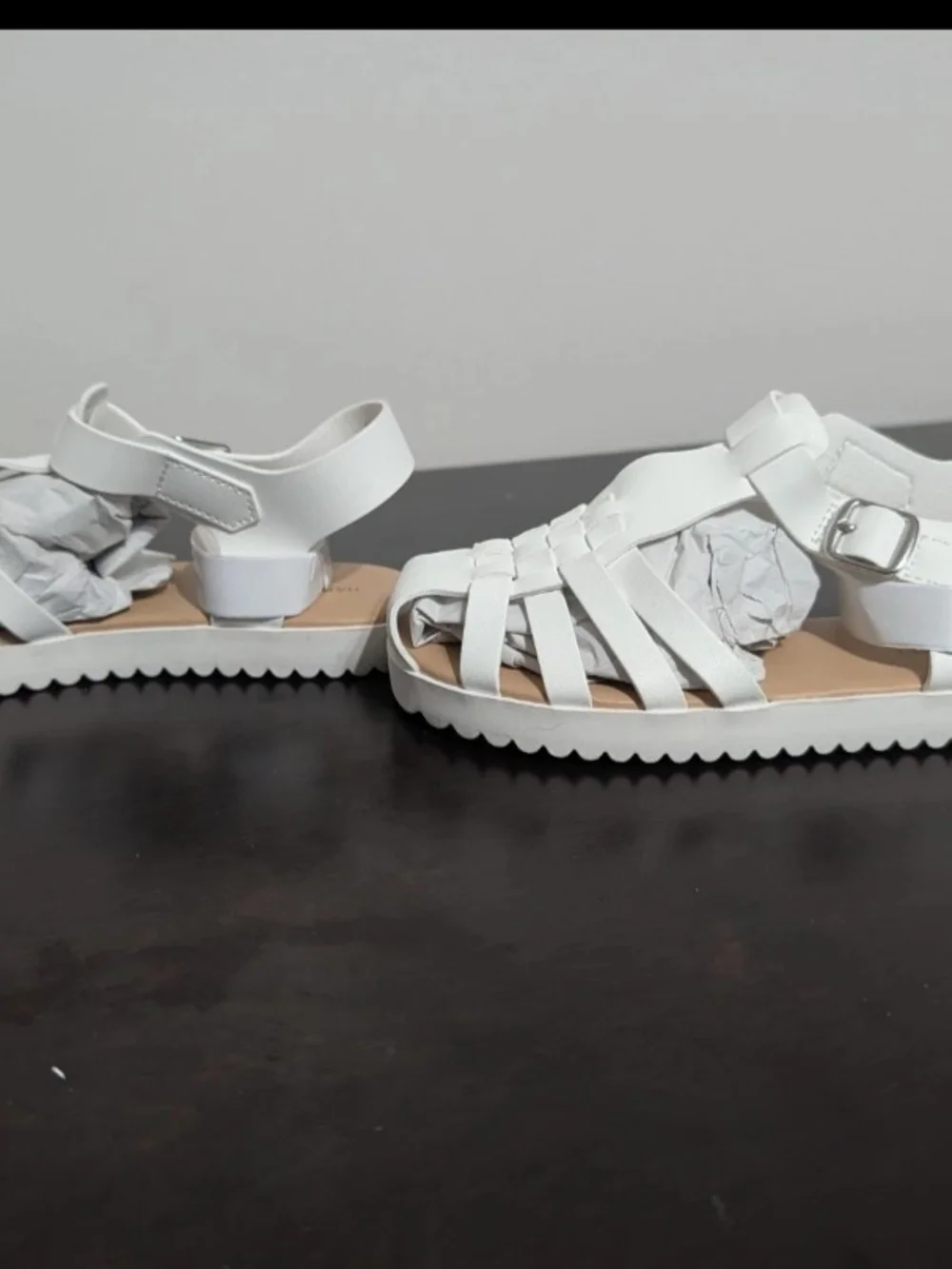 Happily Grey Fisherman Sandals